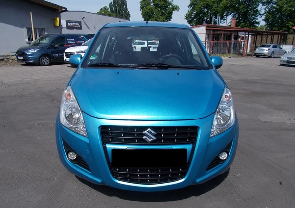 Suzuki Splash cena 23900 przebieg: 135075, rok produkcji 2013 z Iłowa małe 232